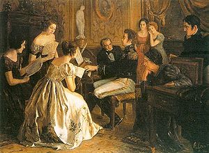 Dom Pedro I compondo o Hino Nacional (hoje Hino da Independência), em 1822 Dom Pedro I compondo o Hino Nacional (hoje Hino da Independência), em 1822