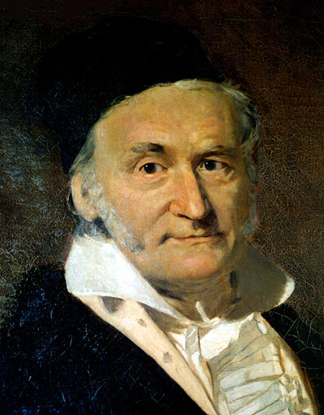 Johann Carl Friedrich Gauss 1777-1855 Johann Carl Friedrich Gauss 1777-1855