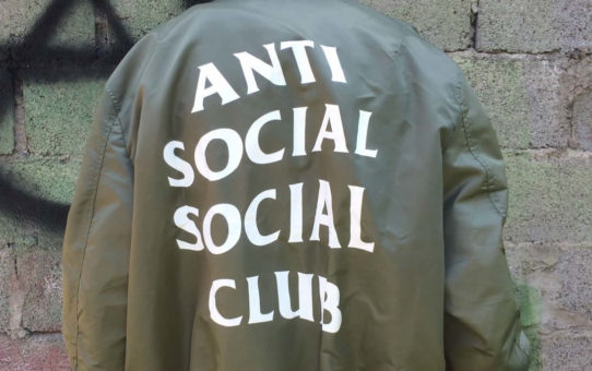 Jaqueta Bomber Anti Social Social Club - Verde