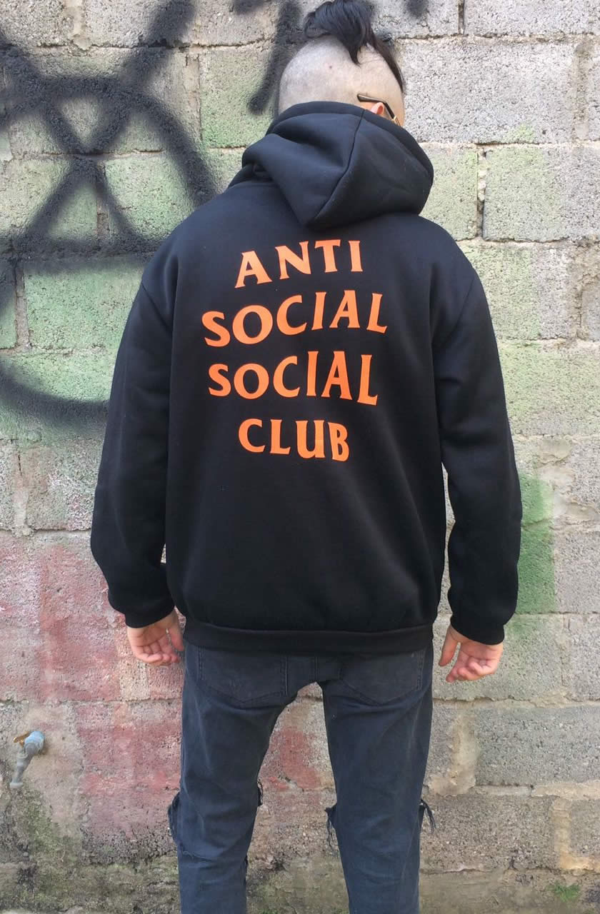 blusa de frio anti social social club