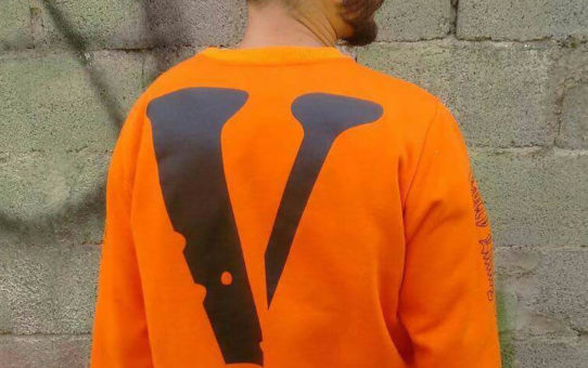 Moletom Vlone x Off White (collab) - Laranja