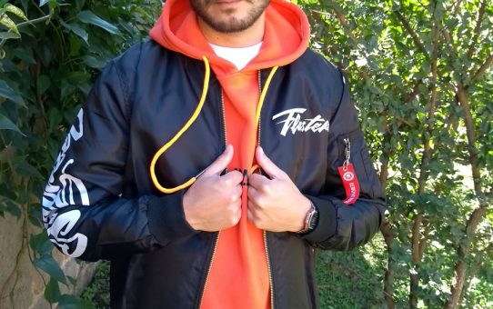 Jaqueta Bomber Flaster - Preta