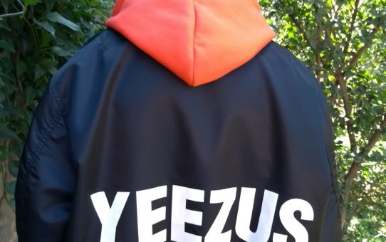 Jaqueta Bomber Yeezus Tour (Kanye West) - Preta